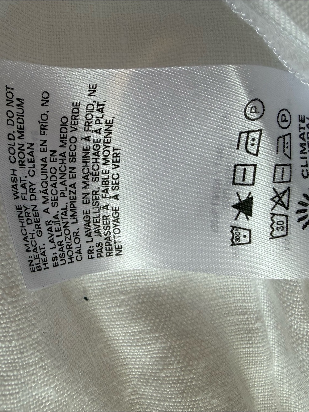 Reformation White Elastic-Waist wide leg linen pants - Picture 6 of 7